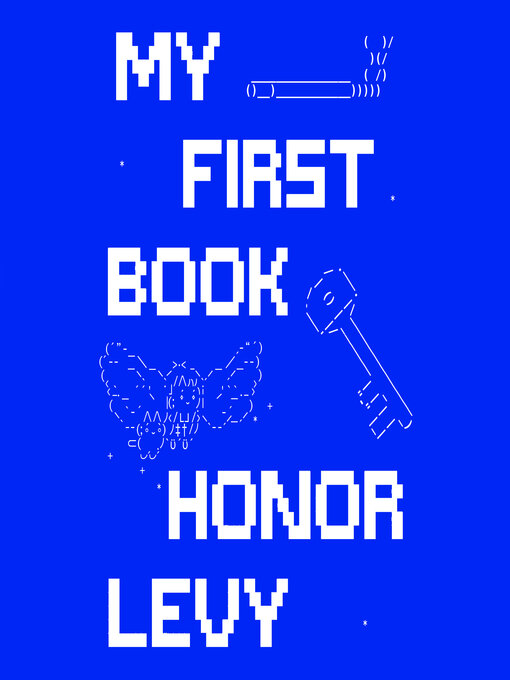 Title details for My First Book by Honor Levy - Wait list